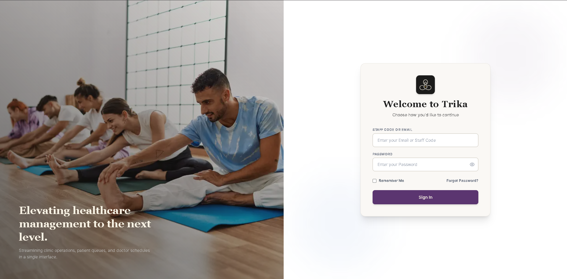 Doctor workflow